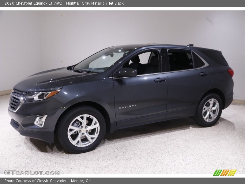 Nightfall Gray Metallic / Jet Black 2020 Chevrolet Equinox LT AWD