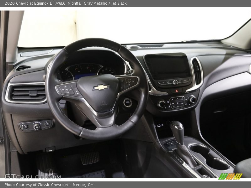 Nightfall Gray Metallic / Jet Black 2020 Chevrolet Equinox LT AWD