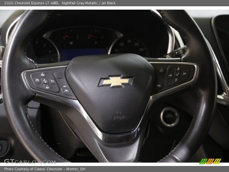 Nightfall Gray Metallic / Jet Black 2020 Chevrolet Equinox LT AWD