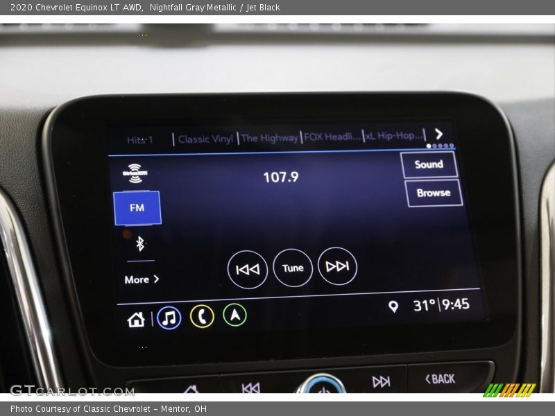Nightfall Gray Metallic / Jet Black 2020 Chevrolet Equinox LT AWD