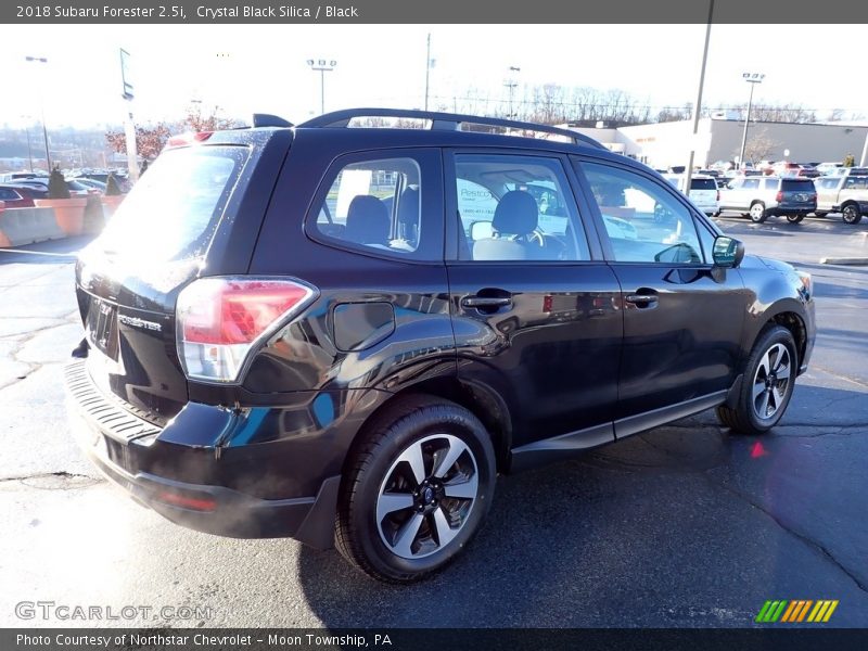 Crystal Black Silica / Black 2018 Subaru Forester 2.5i