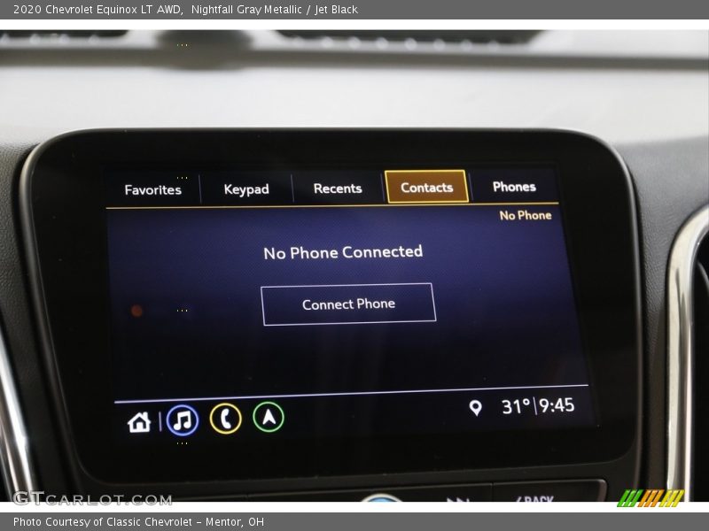 Nightfall Gray Metallic / Jet Black 2020 Chevrolet Equinox LT AWD