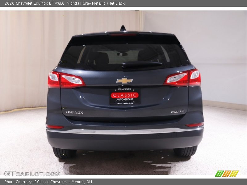 Nightfall Gray Metallic / Jet Black 2020 Chevrolet Equinox LT AWD