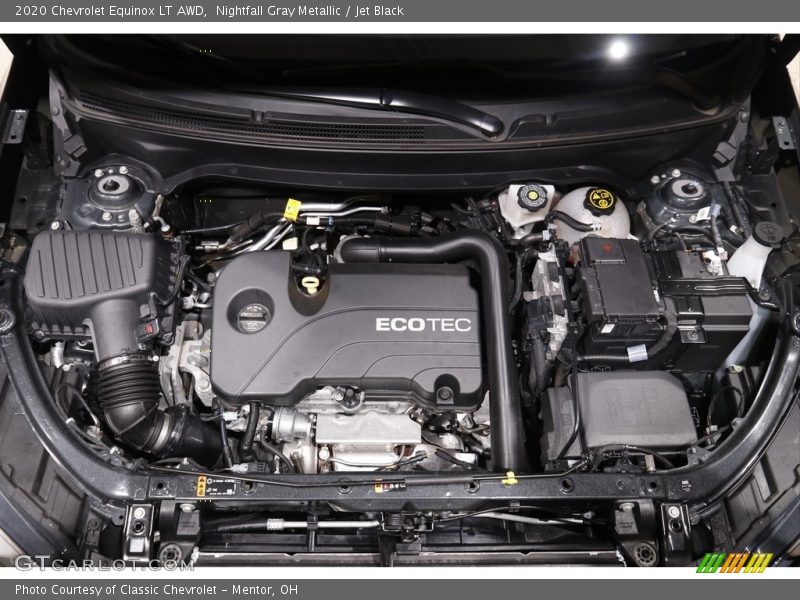 Nightfall Gray Metallic / Jet Black 2020 Chevrolet Equinox LT AWD