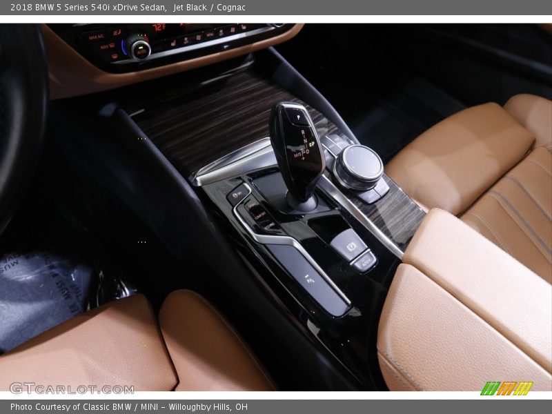 Jet Black / Cognac 2018 BMW 5 Series 540i xDrive Sedan