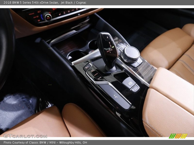 Jet Black / Cognac 2018 BMW 5 Series 540i xDrive Sedan