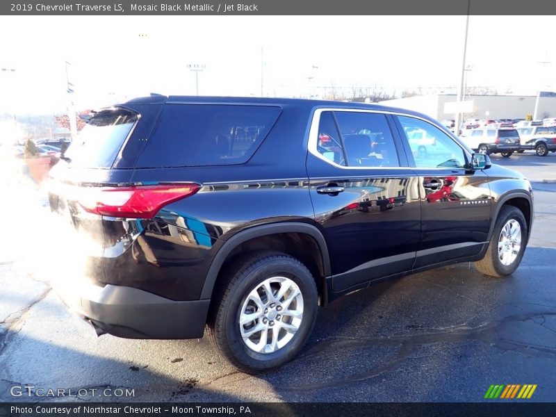 Mosaic Black Metallic / Jet Black 2019 Chevrolet Traverse LS