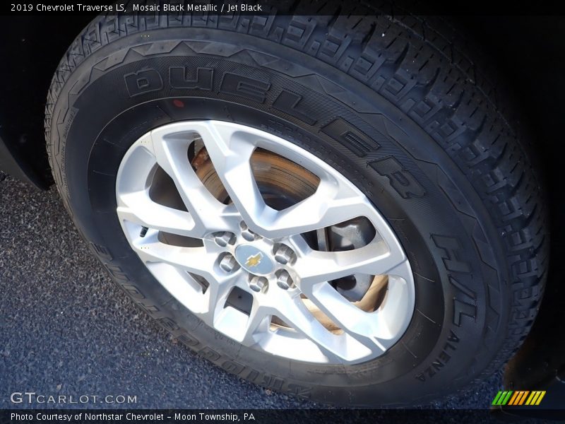 Mosaic Black Metallic / Jet Black 2019 Chevrolet Traverse LS