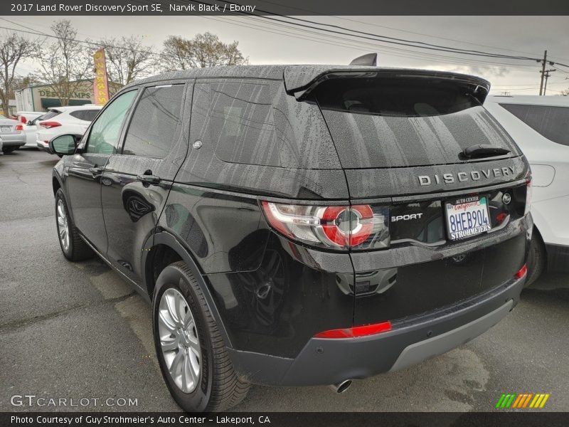 Narvik Black / Ebony 2017 Land Rover Discovery Sport SE
