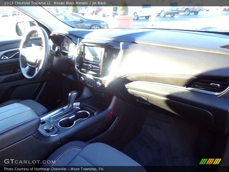 Mosaic Black Metallic / Jet Black 2019 Chevrolet Traverse LS