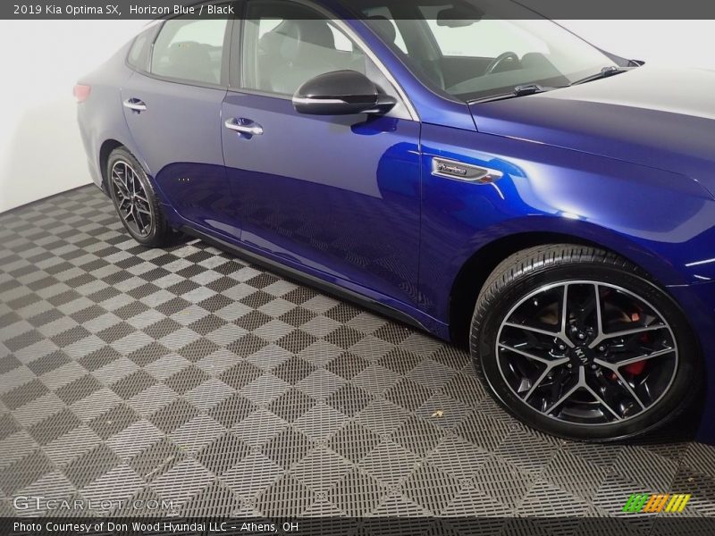 Horizon Blue / Black 2019 Kia Optima SX