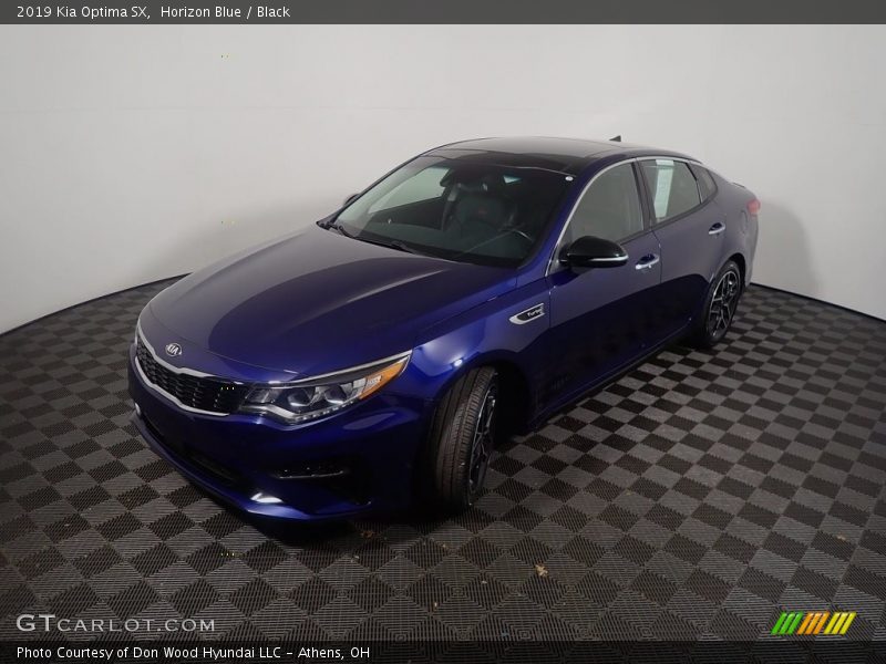 Horizon Blue / Black 2019 Kia Optima SX