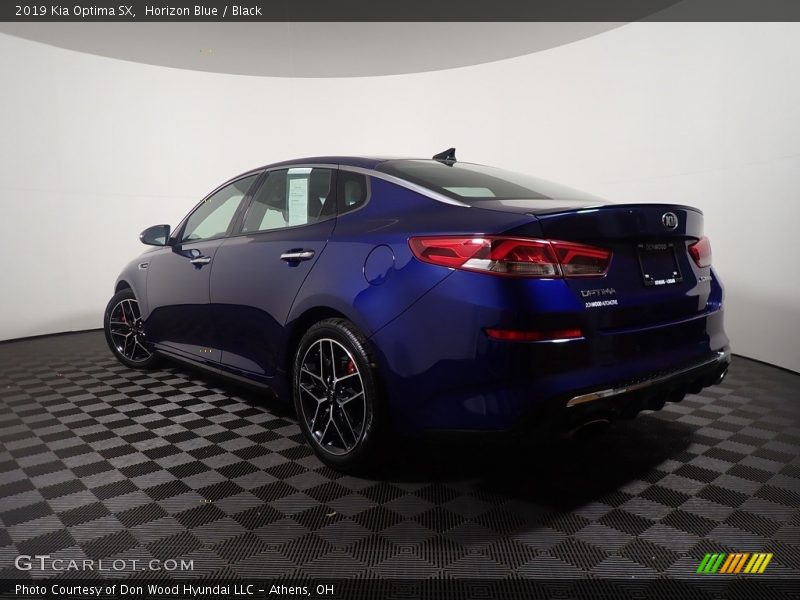 Horizon Blue / Black 2019 Kia Optima SX