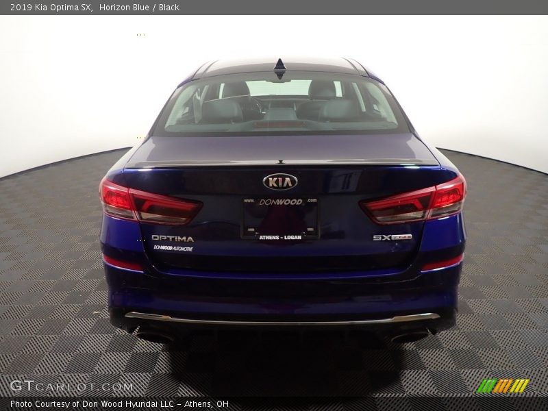 Horizon Blue / Black 2019 Kia Optima SX