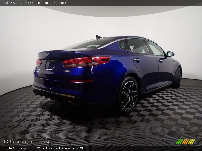 Horizon Blue / Black 2019 Kia Optima SX