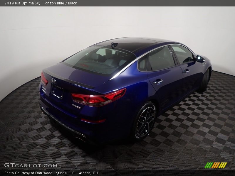 Horizon Blue / Black 2019 Kia Optima SX