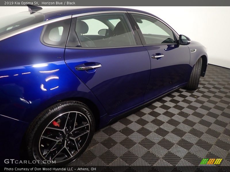 Horizon Blue / Black 2019 Kia Optima SX