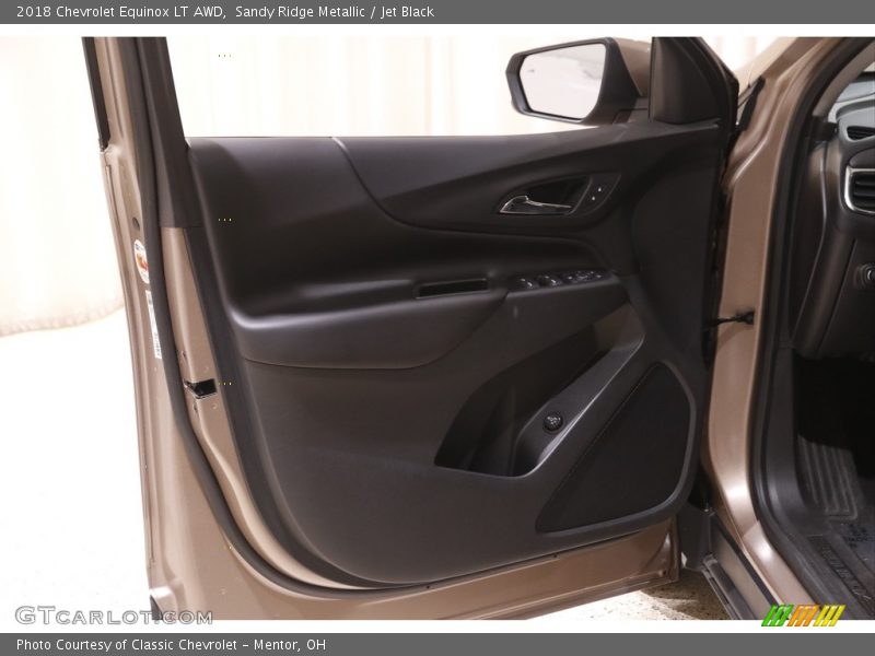 Sandy Ridge Metallic / Jet Black 2018 Chevrolet Equinox LT AWD