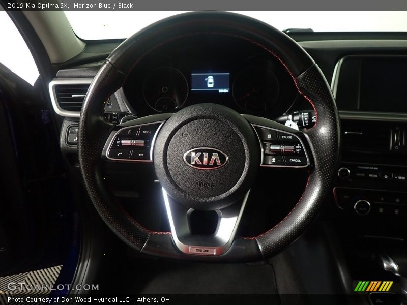 Horizon Blue / Black 2019 Kia Optima SX