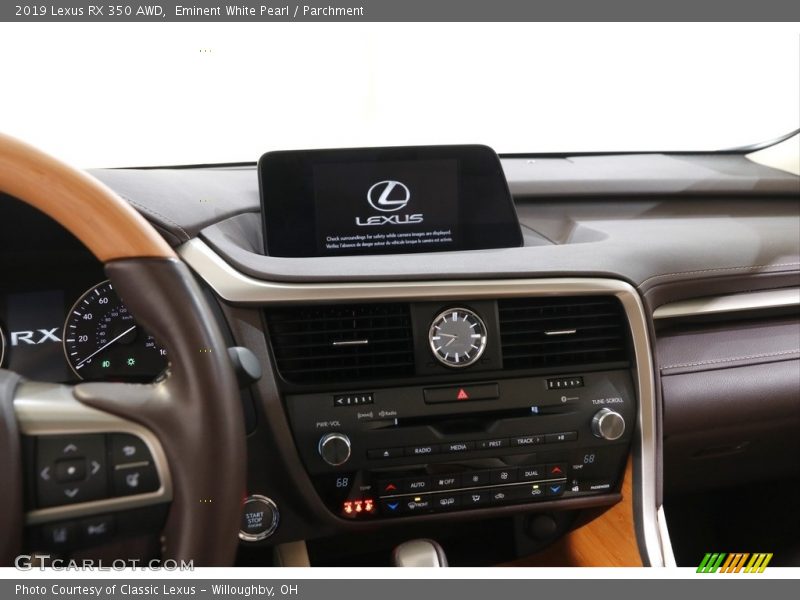 Eminent White Pearl / Parchment 2019 Lexus RX 350 AWD