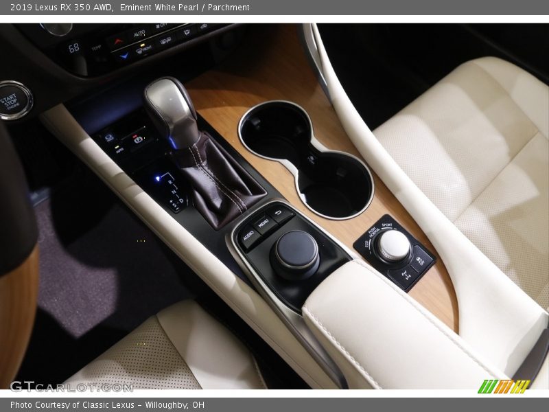 Eminent White Pearl / Parchment 2019 Lexus RX 350 AWD