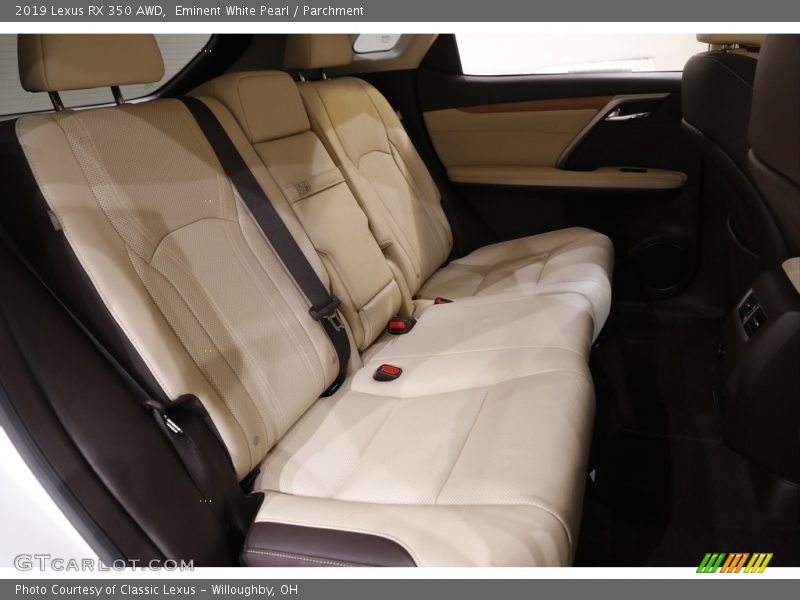 Eminent White Pearl / Parchment 2019 Lexus RX 350 AWD