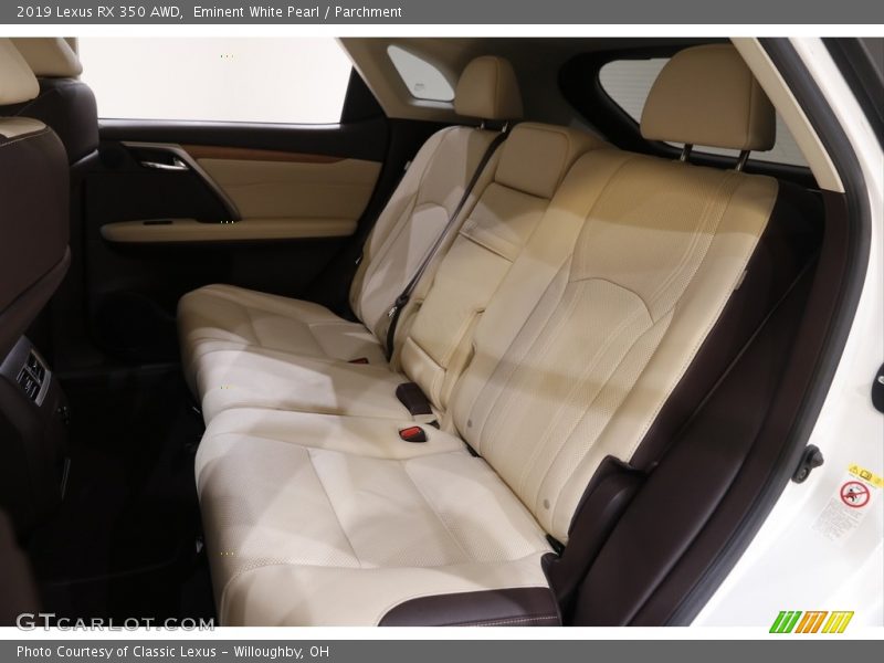Eminent White Pearl / Parchment 2019 Lexus RX 350 AWD