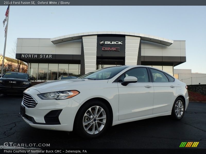 Oxford White / Ebony 2019 Ford Fusion SE