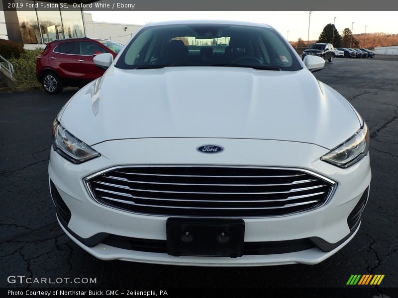 Oxford White / Ebony 2019 Ford Fusion SE