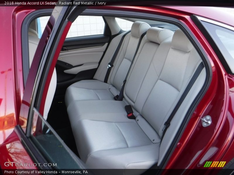 Radiant Red Metallic / Ivory 2018 Honda Accord LX Sedan