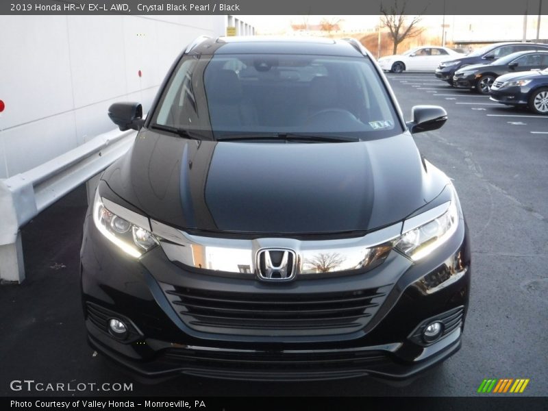 Crystal Black Pearl / Black 2019 Honda HR-V EX-L AWD