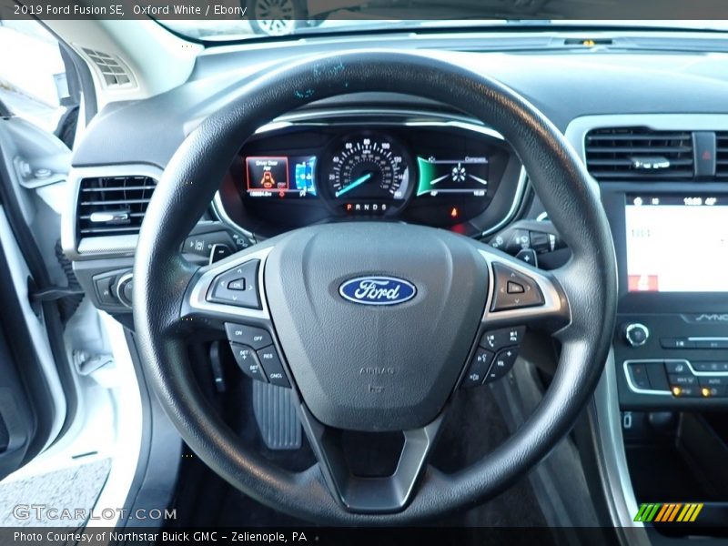 Oxford White / Ebony 2019 Ford Fusion SE