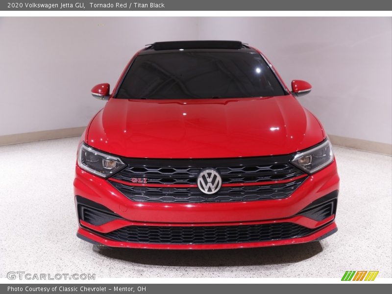 Tornado Red / Titan Black 2020 Volkswagen Jetta GLI