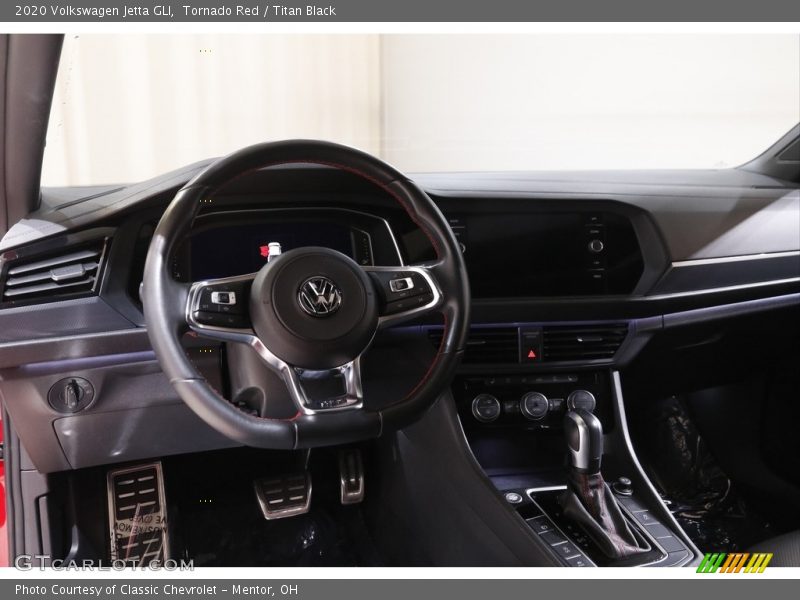 Dashboard of 2020 Jetta GLI