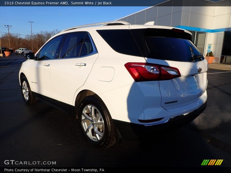 Summit White / Jet Black 2019 Chevrolet Equinox Premier AWD