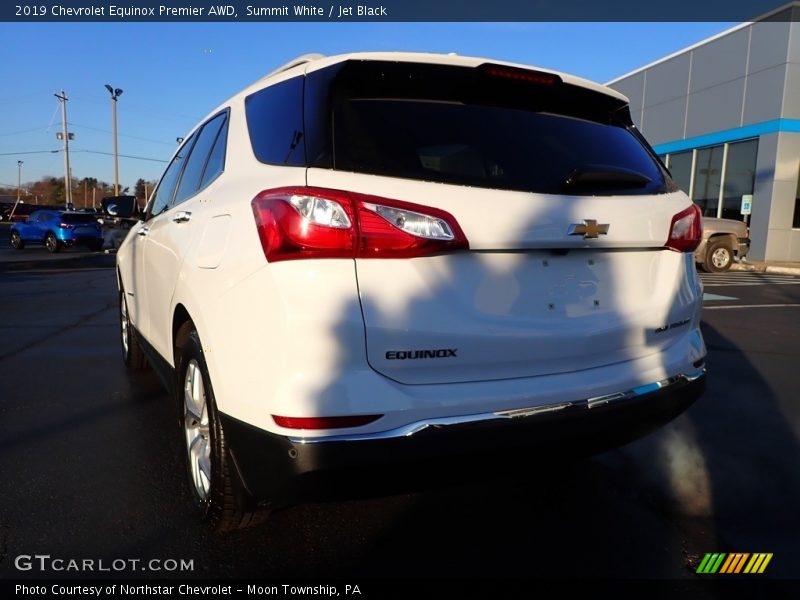 Summit White / Jet Black 2019 Chevrolet Equinox Premier AWD
