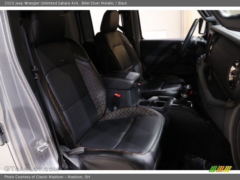 Billet Silver Metallic / Black 2020 Jeep Wrangler Unlimited Sahara 4x4