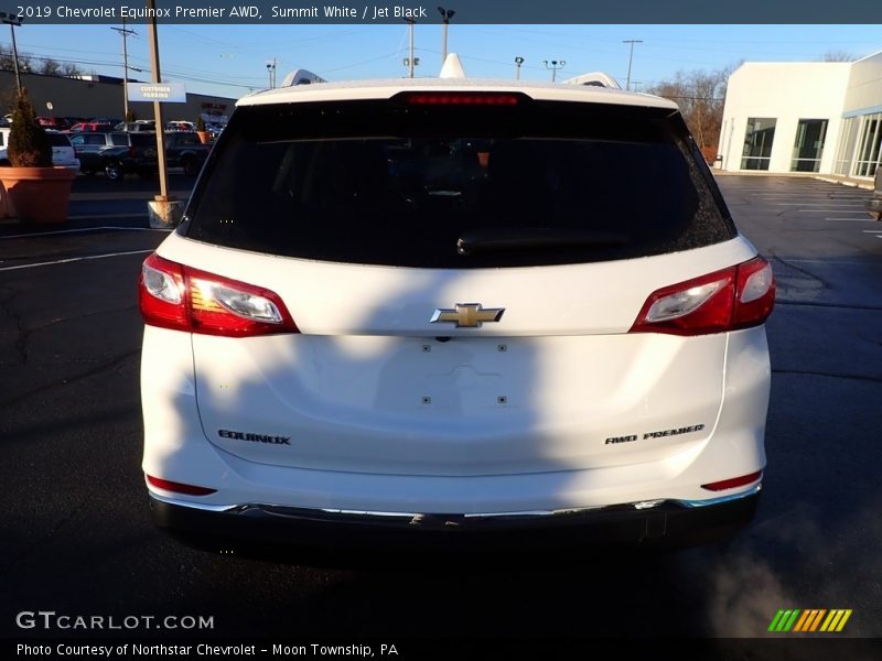Summit White / Jet Black 2019 Chevrolet Equinox Premier AWD