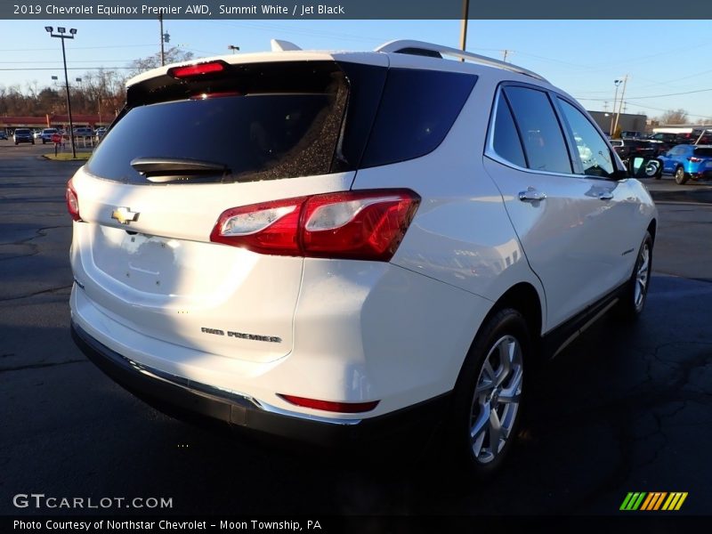 Summit White / Jet Black 2019 Chevrolet Equinox Premier AWD