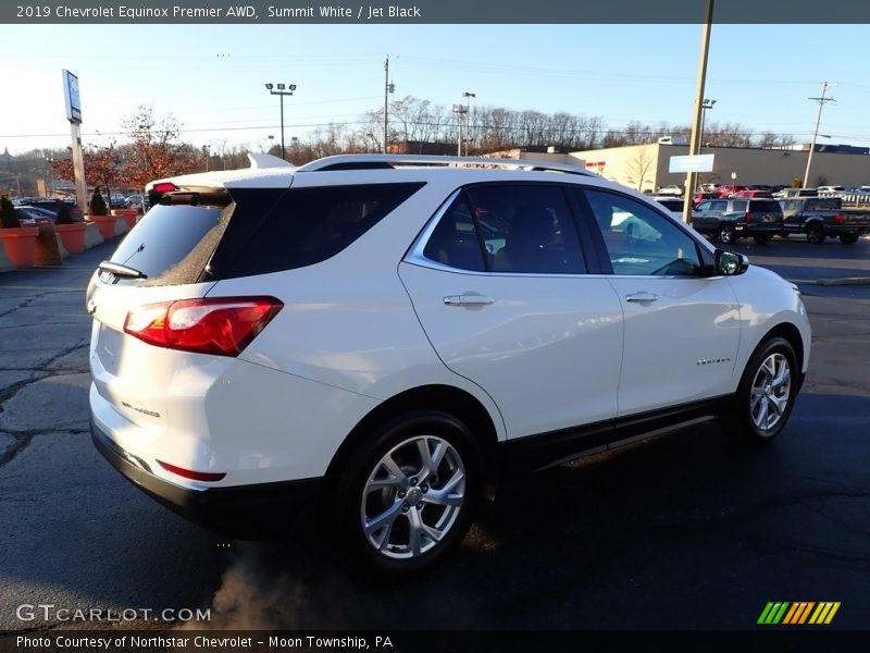 Summit White / Jet Black 2019 Chevrolet Equinox Premier AWD