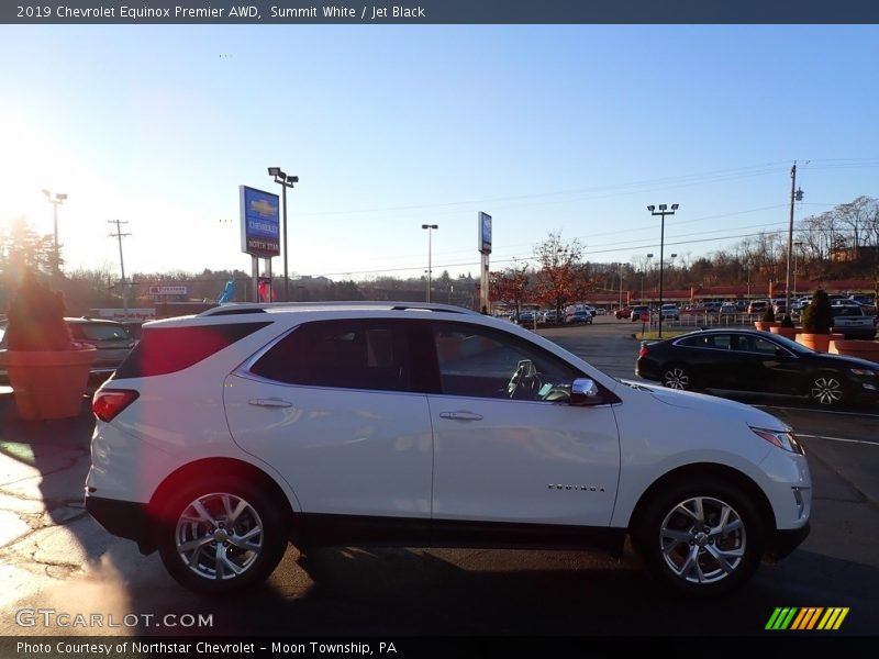 Summit White / Jet Black 2019 Chevrolet Equinox Premier AWD