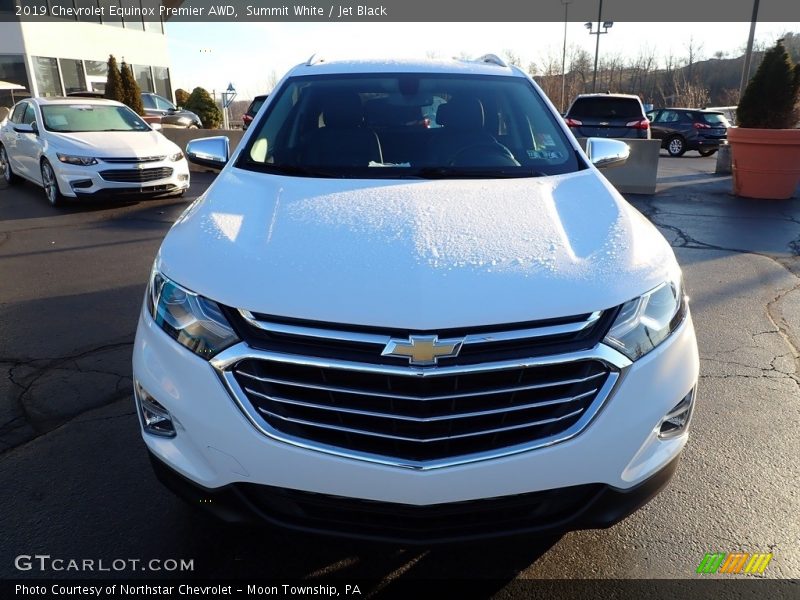 Summit White / Jet Black 2019 Chevrolet Equinox Premier AWD