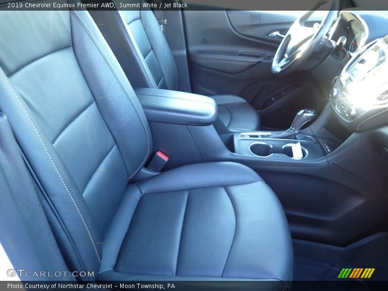 Summit White / Jet Black 2019 Chevrolet Equinox Premier AWD