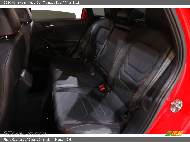 Rear Seat of 2020 Jetta GLI