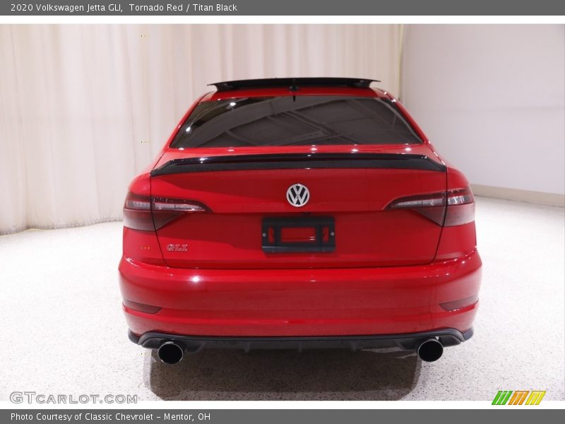 Tornado Red / Titan Black 2020 Volkswagen Jetta GLI