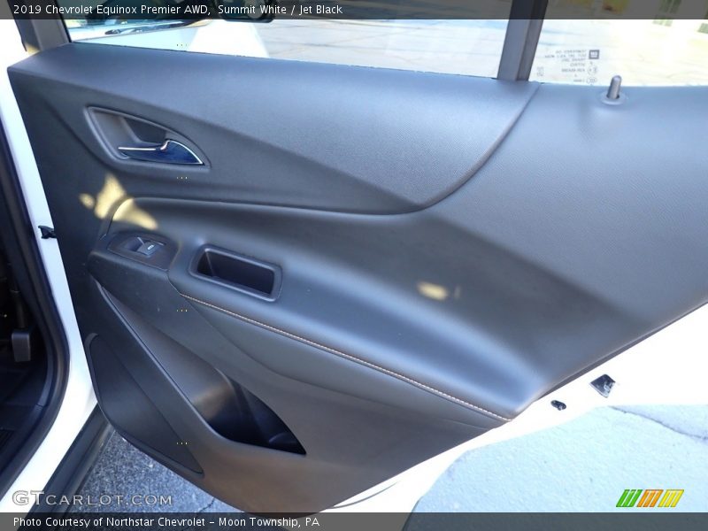 Summit White / Jet Black 2019 Chevrolet Equinox Premier AWD