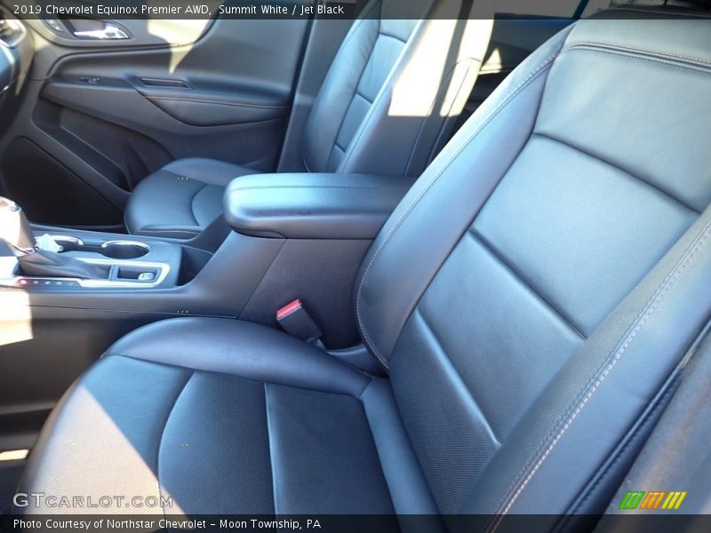 Summit White / Jet Black 2019 Chevrolet Equinox Premier AWD