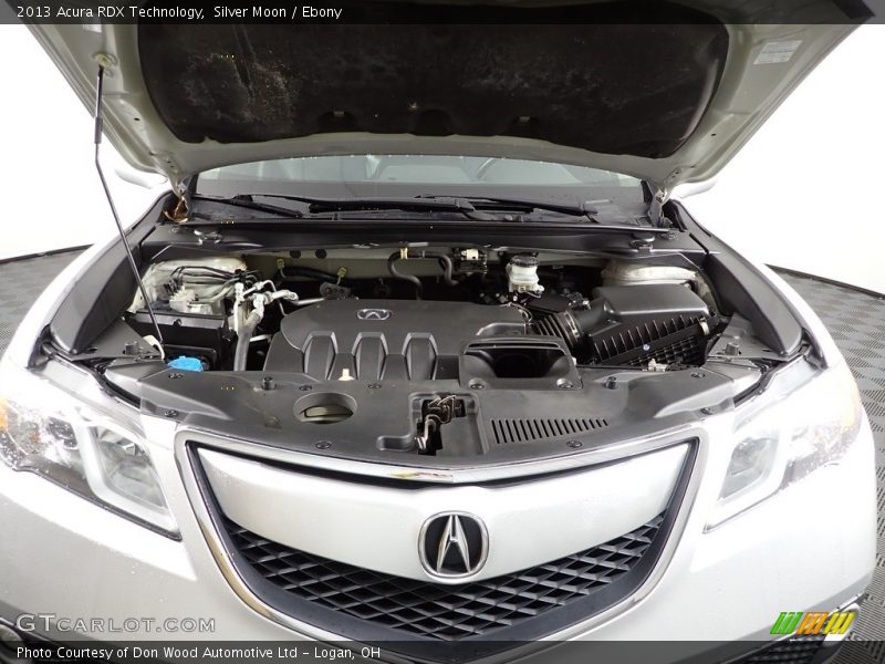 Silver Moon / Ebony 2013 Acura RDX Technology