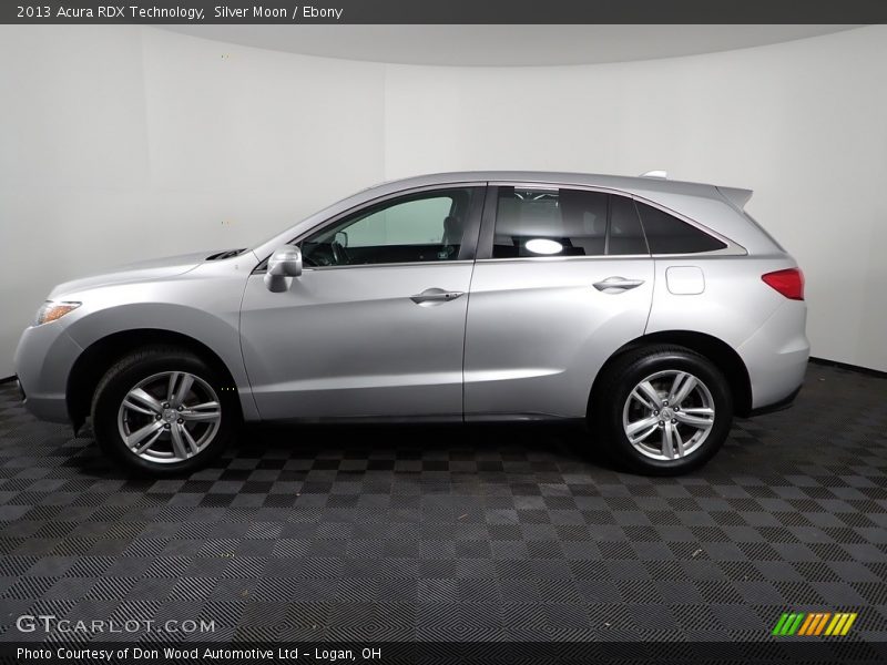 Silver Moon / Ebony 2013 Acura RDX Technology