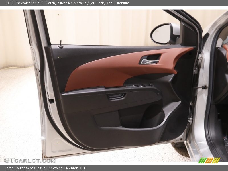 Silver Ice Metallic / Jet Black/Dark Titanium 2013 Chevrolet Sonic LT Hatch